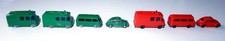 "N"  Wiking    7 Stck. verschiedene Polizei- und Feuerwehrfahrzeuge