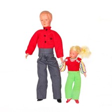 Alte CACO Canzler Puppen