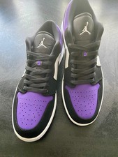 Jordan 1 Low Court Purple