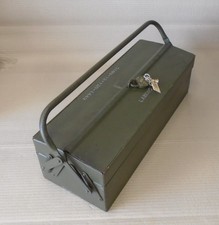 gebrauchte Bundeswehr Werkzeugkiste ( leer ) für KFZ - Werkzeug  / MAN Unimog 