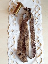 Antik Goldfaden Holz Metall