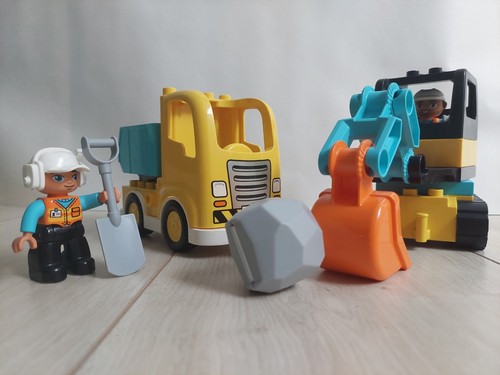 Lego duplo bagger und laster - lego,