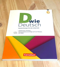 D wie Deutsch 6 Servicepaket Handreichungen, Klassenarbeitsvorschläge, CD-ROM