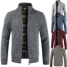 New Herren Strickjacke
