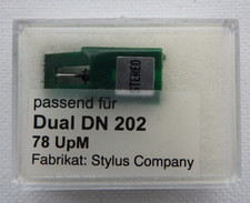NB Diamant Nadel für Dual DN 202 für DMS 200 - 78er Schellack Nadel - NOS