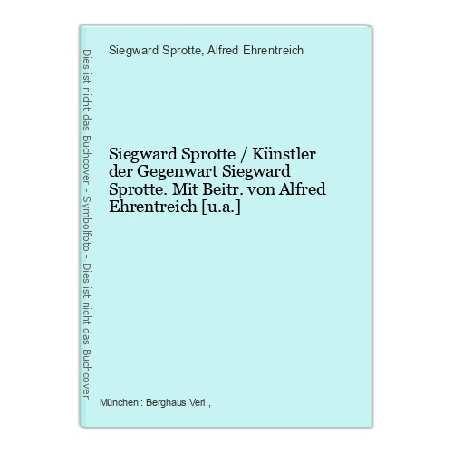 Siegward sprotte künstler - sprotte,