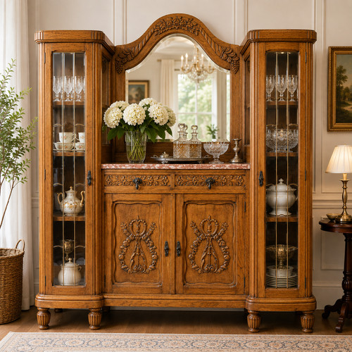 Antikes jugendstil buffet - antikes,