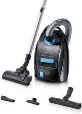 Siemens Bodenstaubsauger Q 5.0 extreme silencePower VSQ5X1232, schwarz - B-Ware 