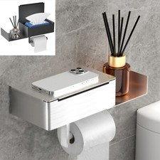 Toilettenpapierhalter ohne Bohren Klopapierhalter WC Klorollenhalter Edelstahl