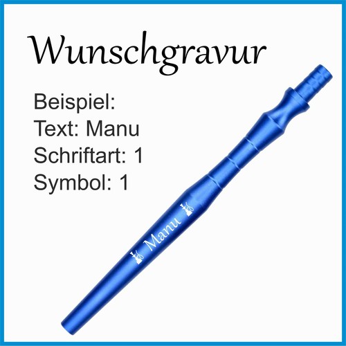 Shisha alu mundstück hookah - alu,