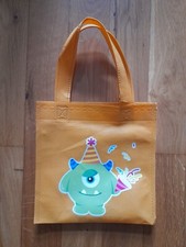 Kinder Papiertüte Orange, Ca. 20x20 cm, Geburtstag, Party, Feier, Monster