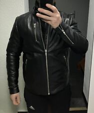 Jack & Jones Vintage Biker Lederjacke Echt Leder Nr 4 Gr M 