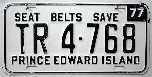 Kanada nummernschild prince - kanada,