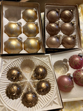 alter Christbaumschmuck Weihnachtsschmuck  19 Christbaumkugeln Lauscha