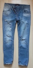Zerrissene Slim-fit-Jeans  mit