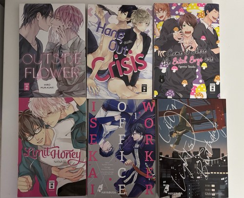 Boys love manga konvolut - manga,