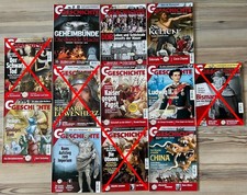 G/Geschichte Zeitschrift: Menschen/Ereignisse/Epochen - 8 Ausgaben aus 2010/11