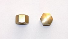 Hutmuttern M4, 5, 6, 8 Messing