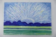 Wilhelm Klußmann Aquarell