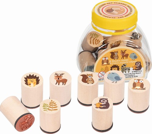 Stempel waldtiere - (8, stempel)