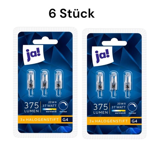 Stiftsockellampen halogen - g4,