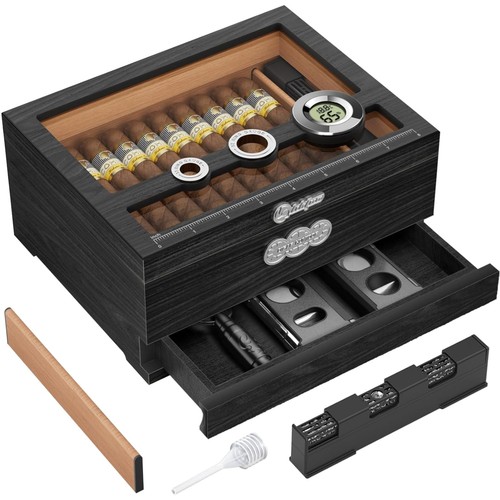 Zigarren humidor glas top - zigarren,