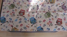2 Dekokissenbezüge mit Eulen, Guter Zustand