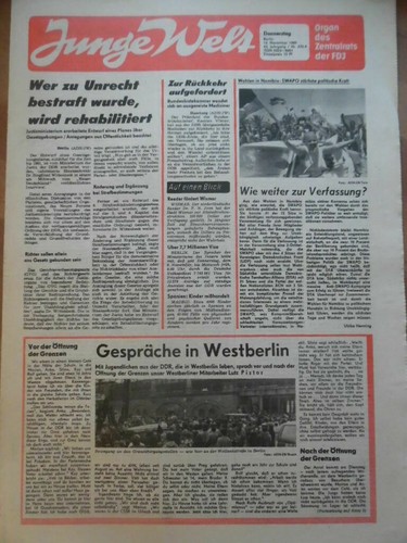 Junge welt november - welt,