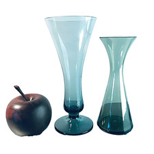 Glas VINTAGE Vase 50er 60er