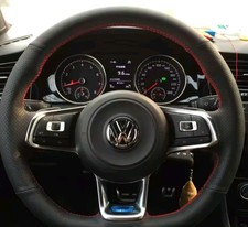 DIY Lenkradbezug Leder passend für VW Golf 7 GTI GTD Polo T5 T6 Arteon