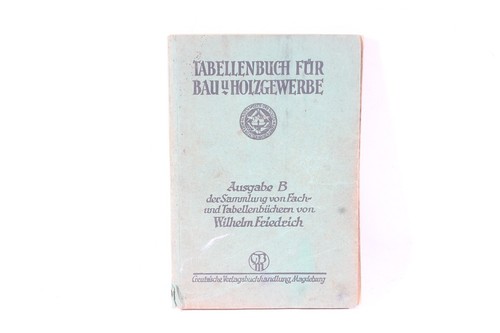 Tabellenbuch für bau und - für,