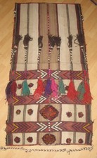 Ultra Alte&Antiker+Seltenes+Teppich Türkmen+ Kelim/Kilim fein ca.180x85cm+Anno