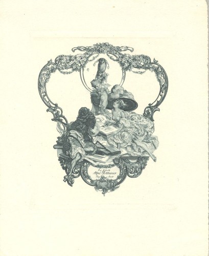 Exlibris bayros gottheimer - bayros,