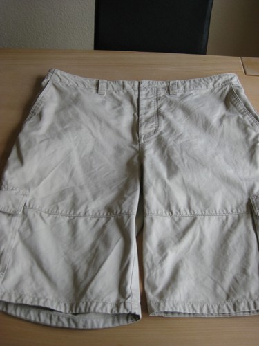 Shorts canvas beige - gr.,