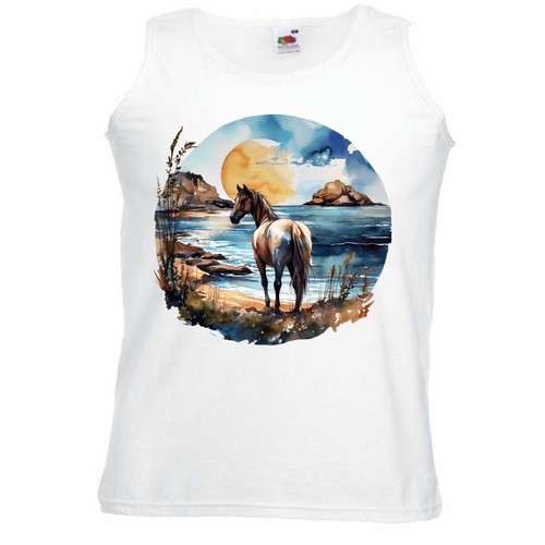 Tank top pferde - tank, reiten