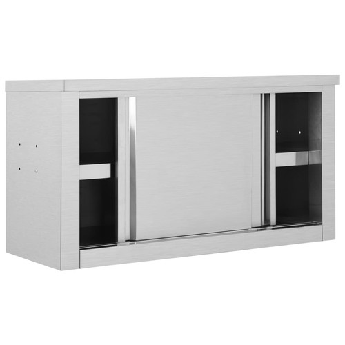 Edelstahl wandhängeschrank - edelstahl,