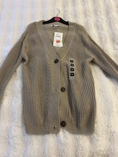 Takko strickjacke dunkelbeige - strickjacke,