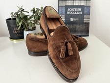 Alden Tassel Loafer – Brown Suede – 8C/E