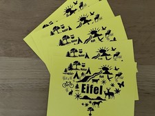 Eifel postkarten set 5 - eifel,