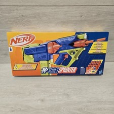 Nerf N Series Sprinter Dart Blaster Spielzeug Brandneu Motorisiert Schnellfeuer + 16 Darts