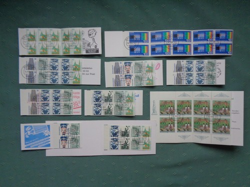 Bund brd markenheftchen lot - bund, markenheftchen-lot
