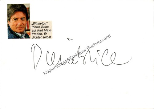 Original autogramm pierre - original,