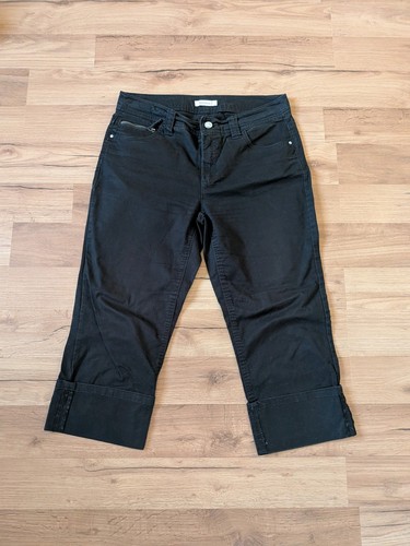 Vintage y2k caprihose schwarz - y2k,