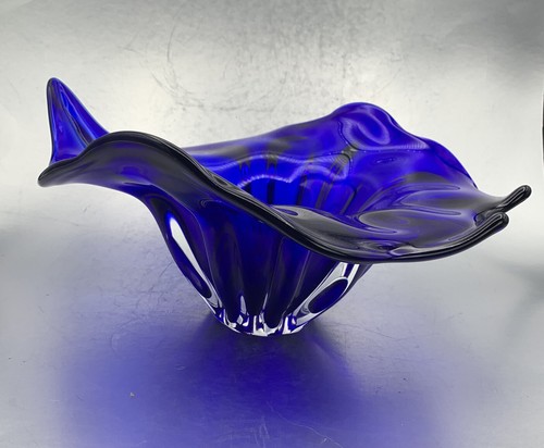 Massive glas schale - glas,