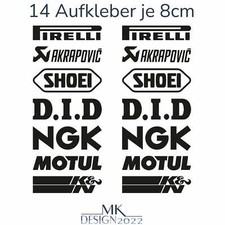 Sponsoren Aufkleber Auto