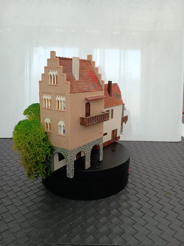 Eisenbahn modellbau stadtmauer - eisenbahn,