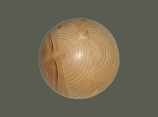 Kugel aus Holz (Fichte