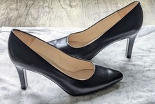 PETER KAISER High Heels Damen Pumps Gr. DE 38,5 schwarz  Glattleder 