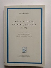 Analytischer Intelligenztest (AIT)    von Richard Meili    Hans Huber Verlag 