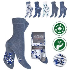 Neu 5 paar Damen Socken Blau